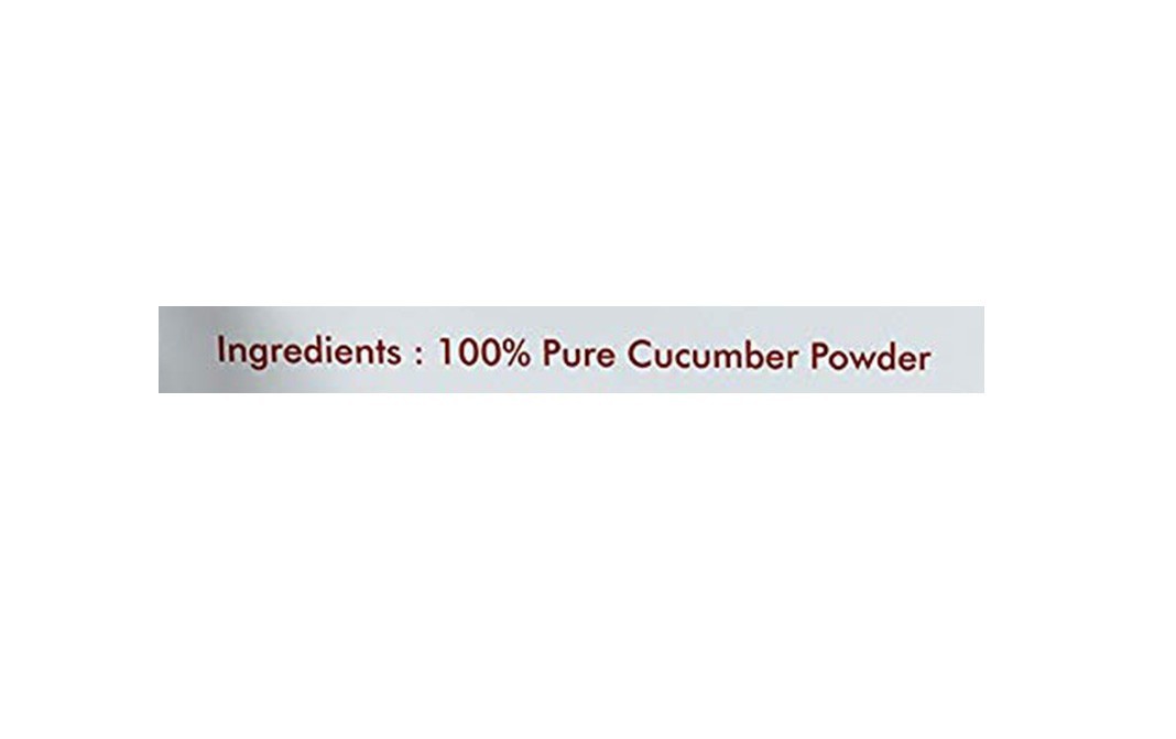Holy Natural Cucumber Powder    Pack  100 grams